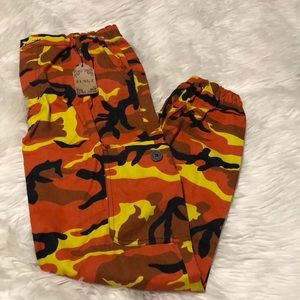 Camo cargo pants